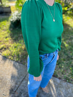Evergreen sweater