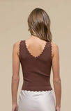 Shiloh top- brown