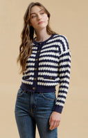 Gigi Cardigan-Navy